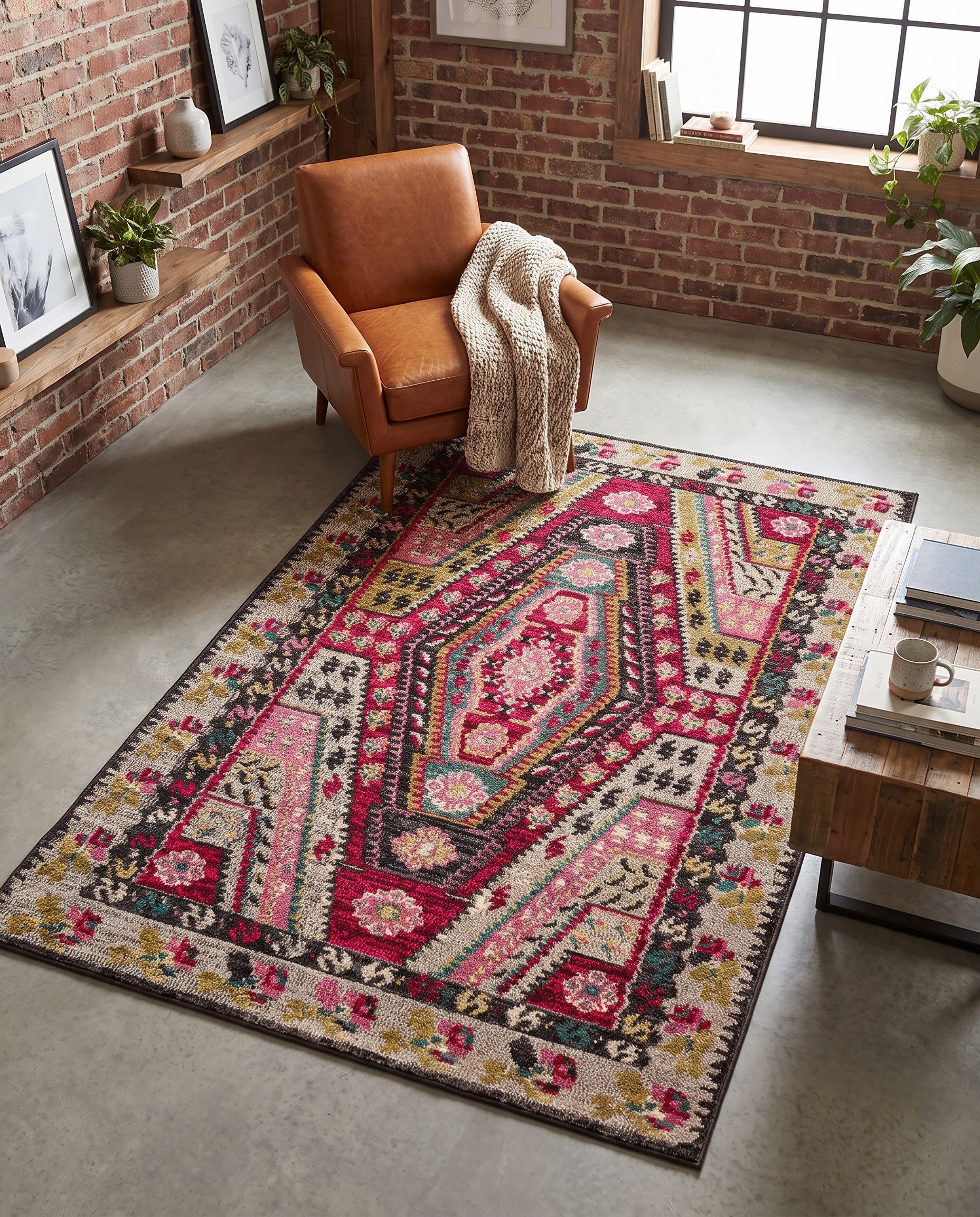 4' x 6' Washable Mesa Rug