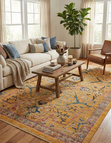 Yellow Lola Rug