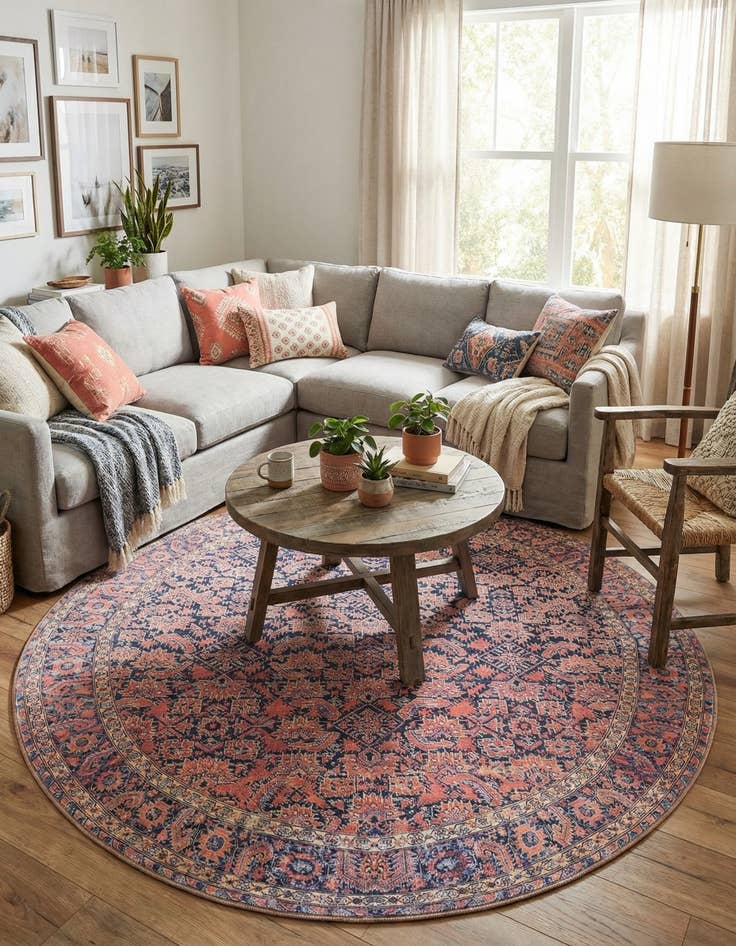 Detail image of 7' 7 x 7' 7 Timeless Round Rug