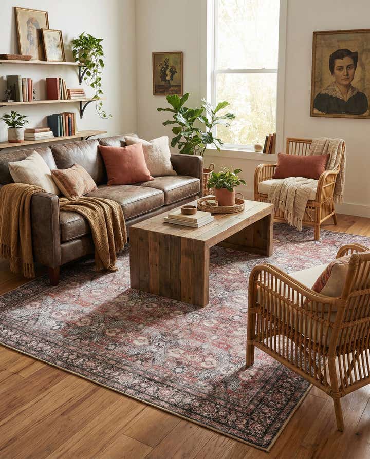 7' 10 x 10' Washable Timeless Rug