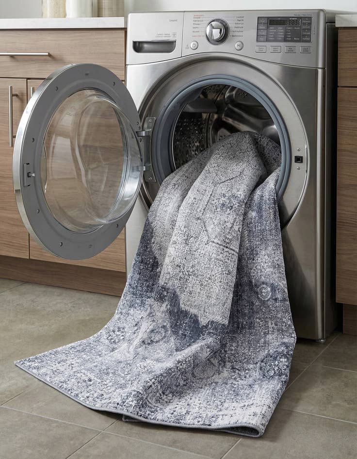 Detail image of 7' 10 x 10'  Washable Yara Rug