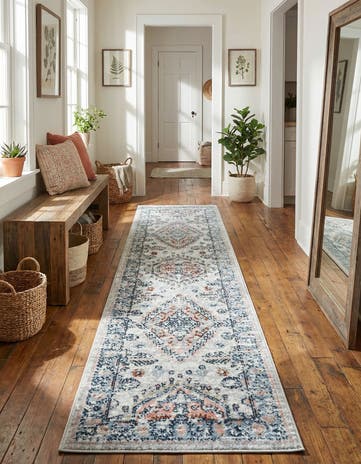 2' x 8' Kamala Washable Runner Rug