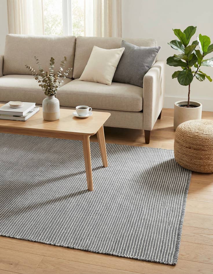 Detail image of 4' 1 x 6' 1  Washable Jill Zarin Palm Springs Indoor / Outdoor Rug