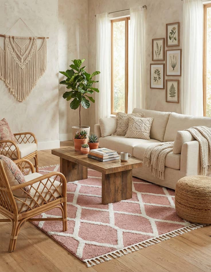 Detail image of  7' 10 x 10' Boho Rug