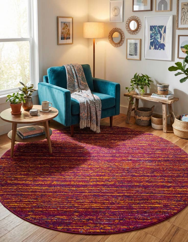 Detail image of  7' 10 x 7' 10 Calypso Round Rug