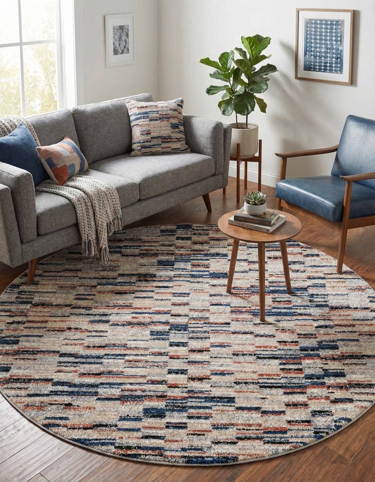 Detail image of 7' x 7' Tucson Round Rug