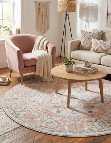 6' x 6' Madeline Vintage Round Rug