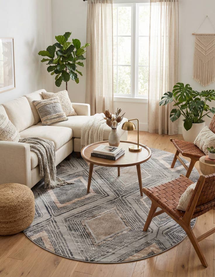 Detail image of  7' 1 x 10' Caspian Oval Rug