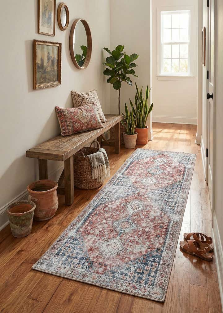 2' x 6' Washable Yara Runner Rug