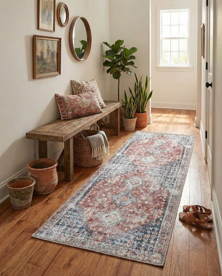 2' x 6' Washable Yara Runner Rug