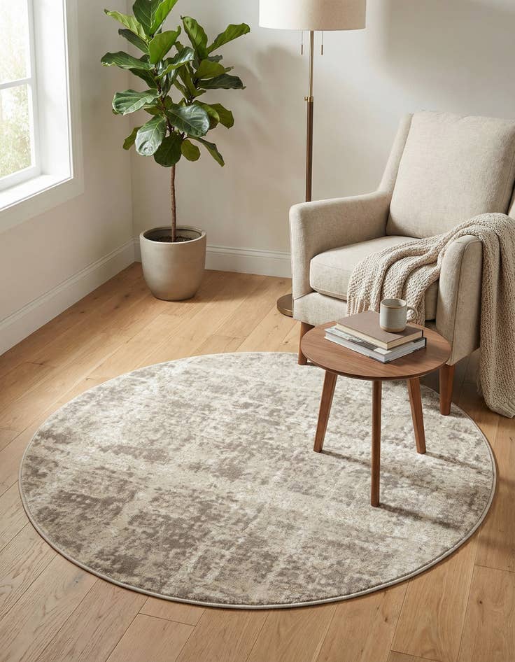 Detail image of 3' 3 x 3' 3 Uptown Lexington Avenue Round Rug