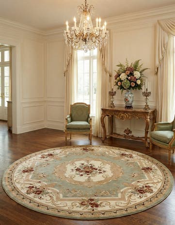 13' x 13' Chateau Round Rug