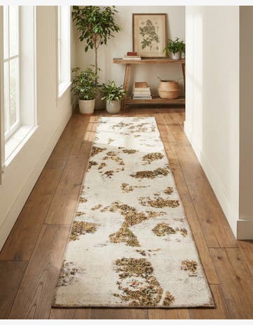 2' 4 x 12' 4 Hand Knotted Ultra Vintage Persian Wool Runner Rug