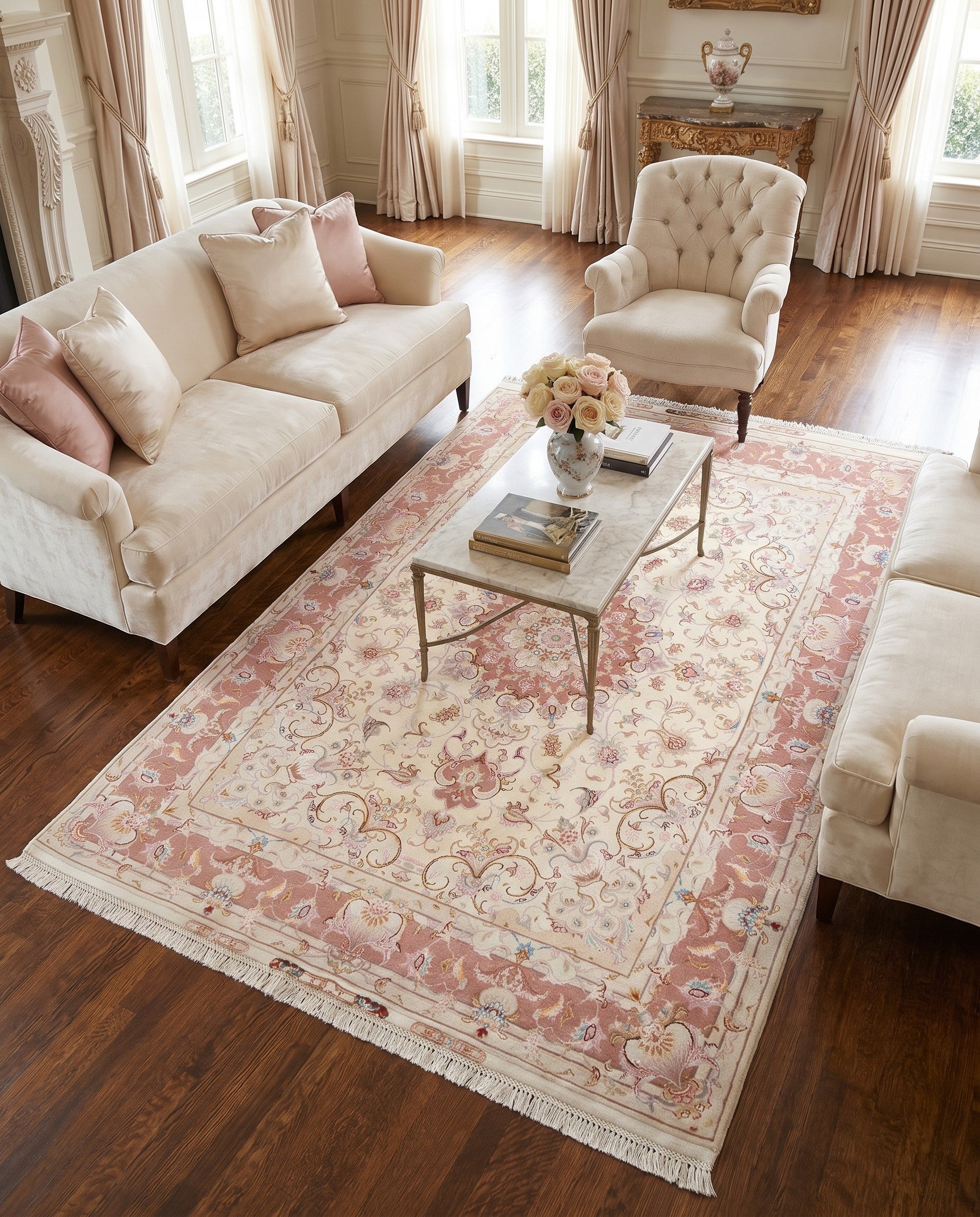 4' 11 x 7' 1 Tabriz Rug
