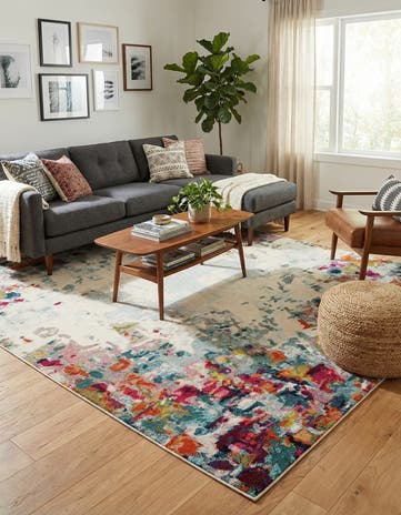 10' x 14' Washable Theia Rug