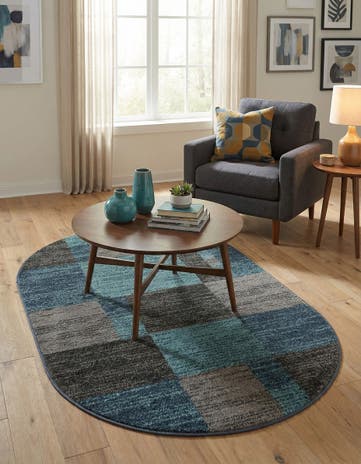3' x 5' 3 Equinox Oval Rug