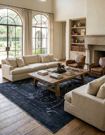 9' 7 x 12' 6 Hand Knotted Ultra Vintage Persian Wool Rug