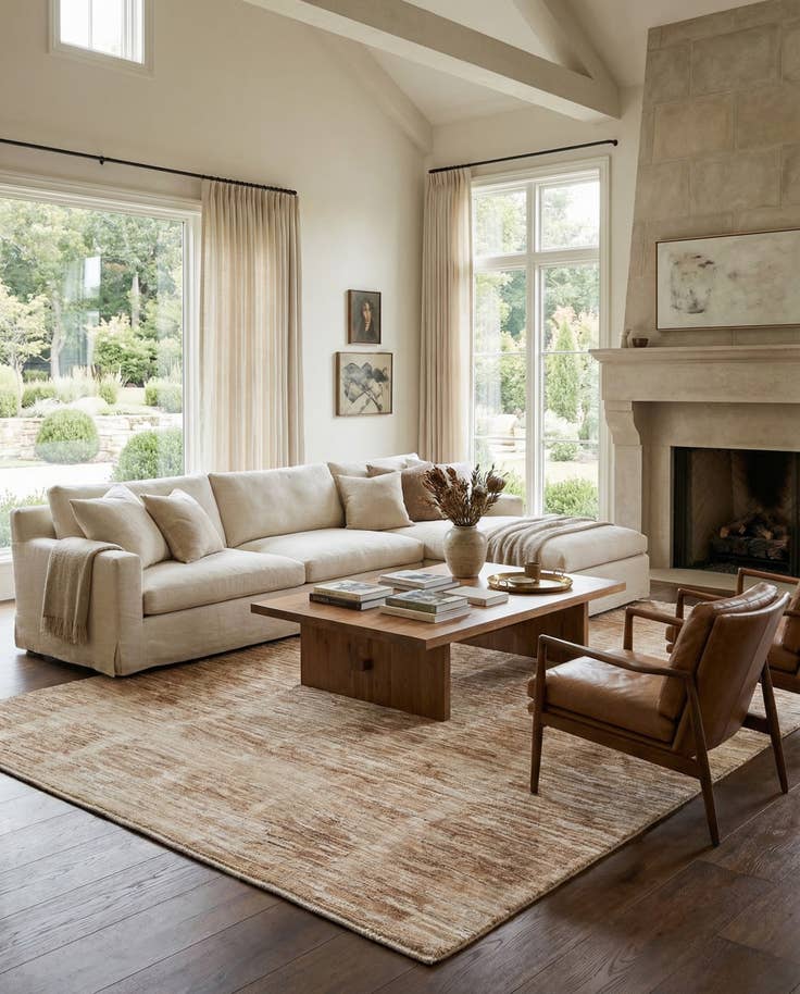 Detail image of 9' 7 x 12' 1 Hand Knotted Moroccan Wool Rug