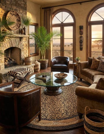 10' x 10' Savannah Round Rug
