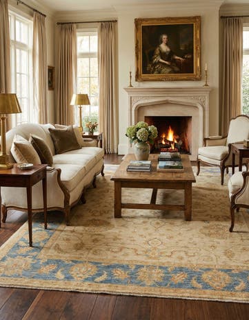 6' 8 x 8' 2 Ziegler Wool Rug