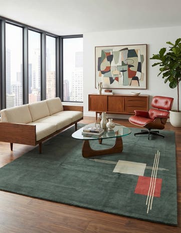 8' 2 x 11' 7 Hand Knotted Nepal Wool Rug