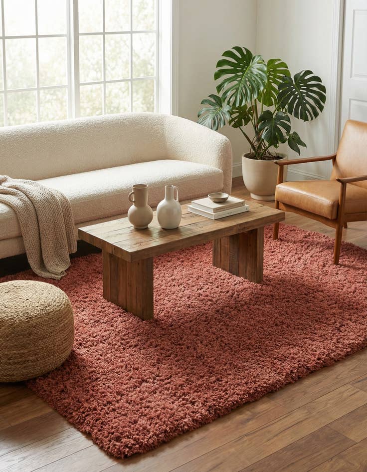 Detail image of 5' x 8' Infinity Shag Rug