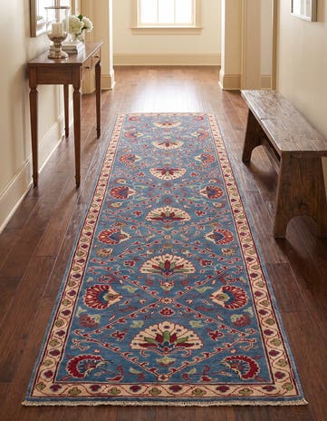 85cm x 265cm anudado a mano Kazak Alfombra Pasillera