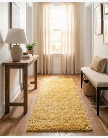 2' x 7' Zermatt Shag Runner Rug