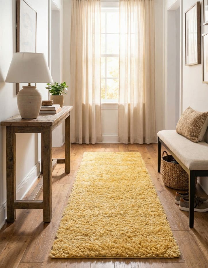 2' x 7' Zermatt Shag Runner Rug
