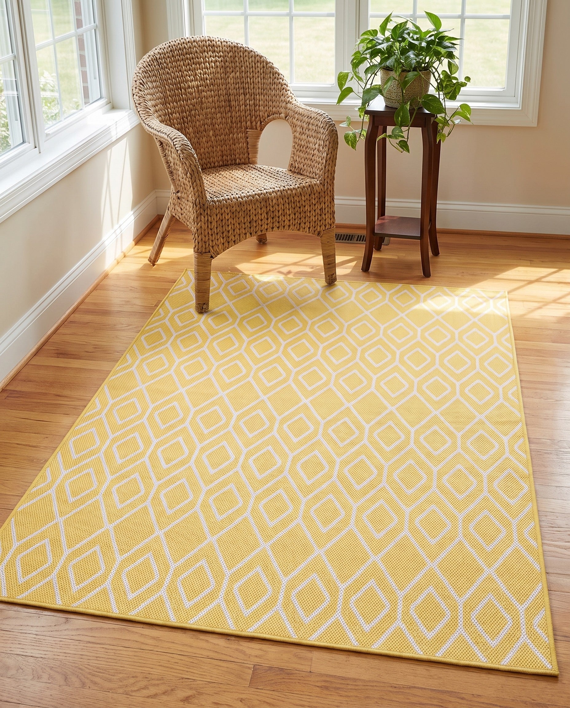 4' x 6' Easy-Clean Jill Zarin Turks and Caicos Indoor / Outdoor Rug