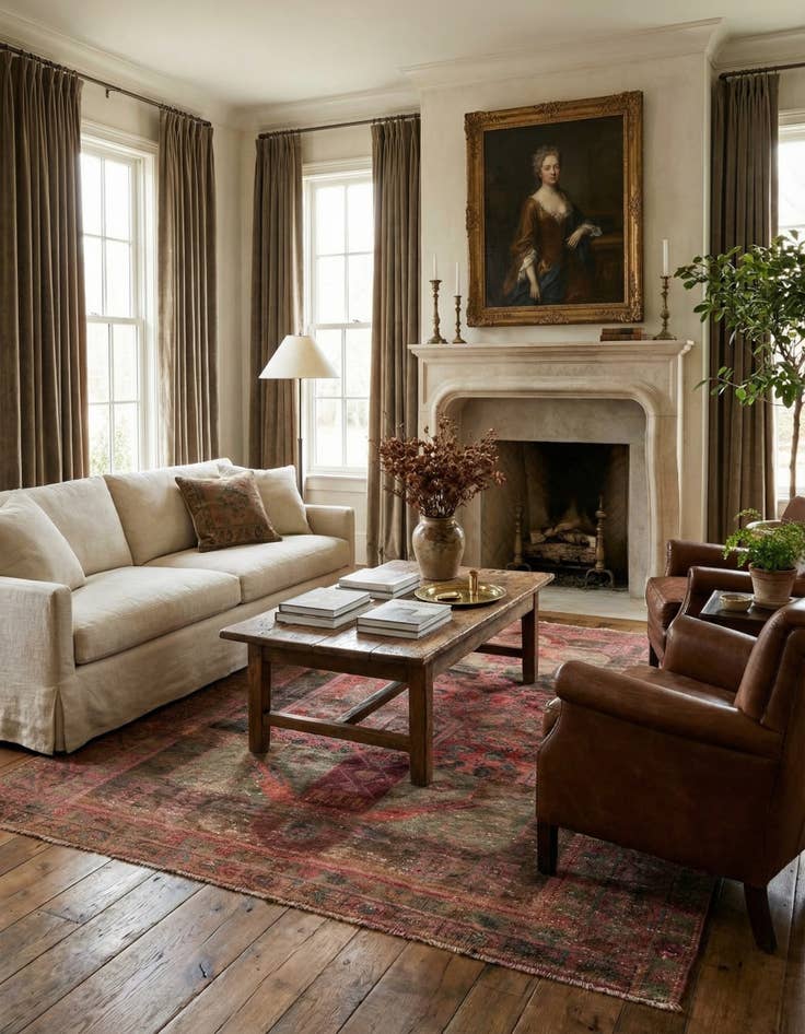 Detail image of 4' 10 x 9' 9  Hand Knotted Ultra Vintage Persian Wool Runner Rug