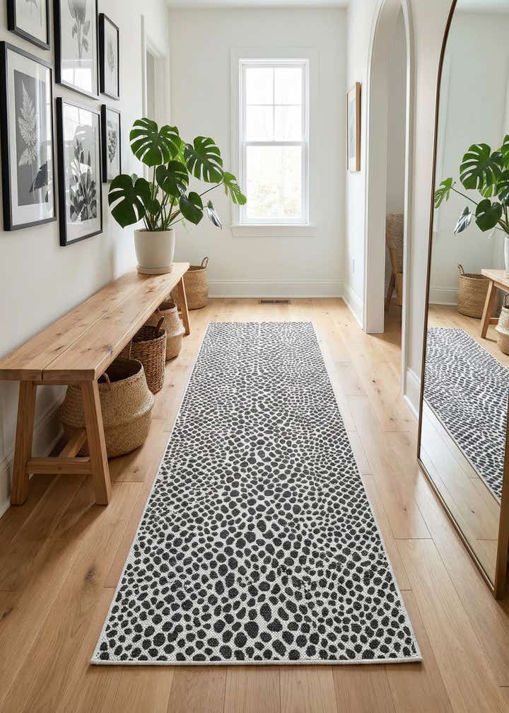2' 7 x 10' Easy-Clean Jill Zarin Cape Town Indoor / Outdoor Runner Rug