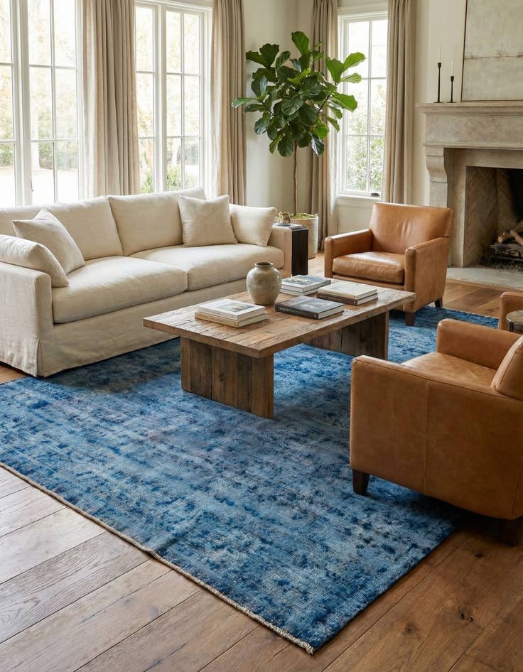 Detail image of 9' 9 x 12' 1  Hand Knotted Ultra Vintage Persian Wool Rug