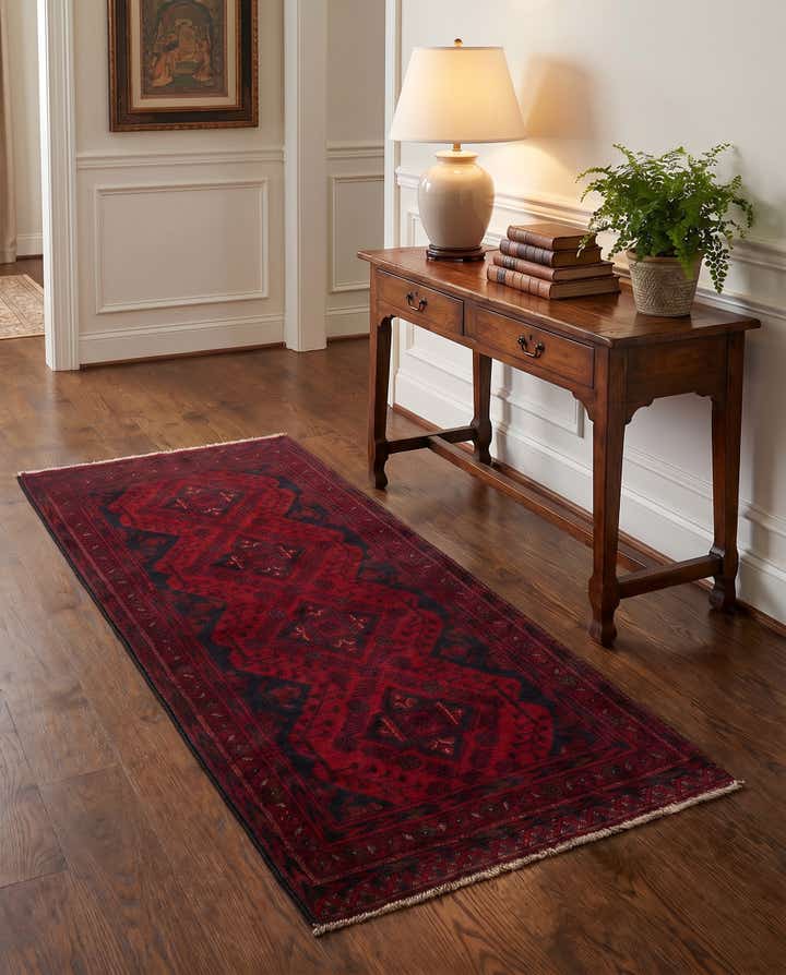 2' 7 x 6' 6 Hand Knotted Khal Mohammadi Wool Square Rug