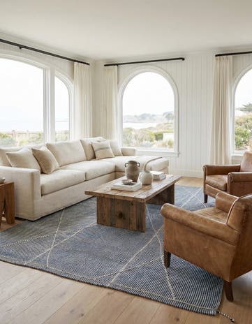 9' 9 x 14' 5 Hand Knotted Darya Wool Rug