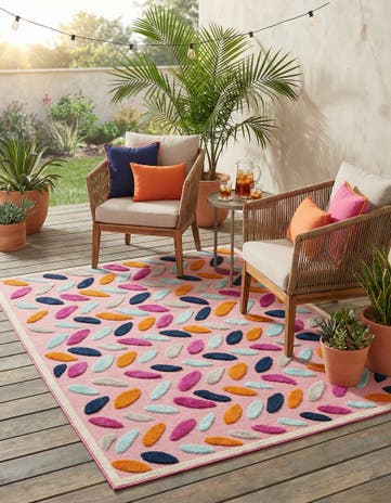 6' x 9' Easy-Clean Aruba Indoor / Outdoor Rug