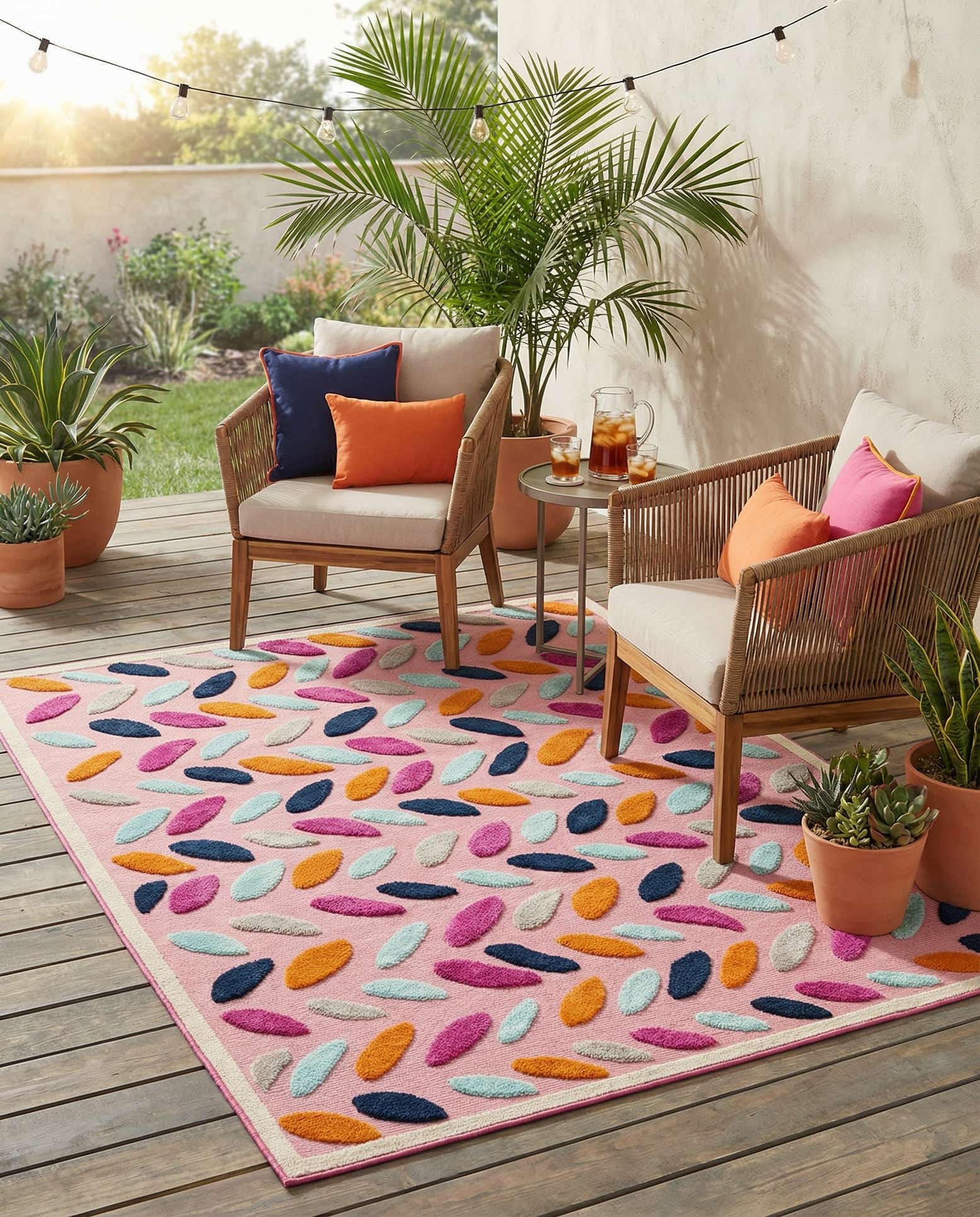 6' x 9' Easy-Clean Aruba Indoor / Outdoor Rug
