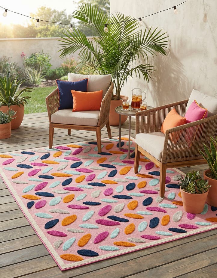 6' x 9' Easy-Clean Aruba Indoor / Outdoor ...