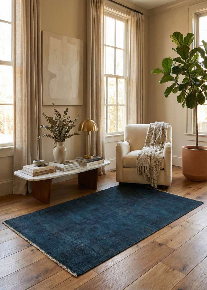 3' 1 x 5' 2 Hand Knotted Ultra Vintage Persian Wool Rug