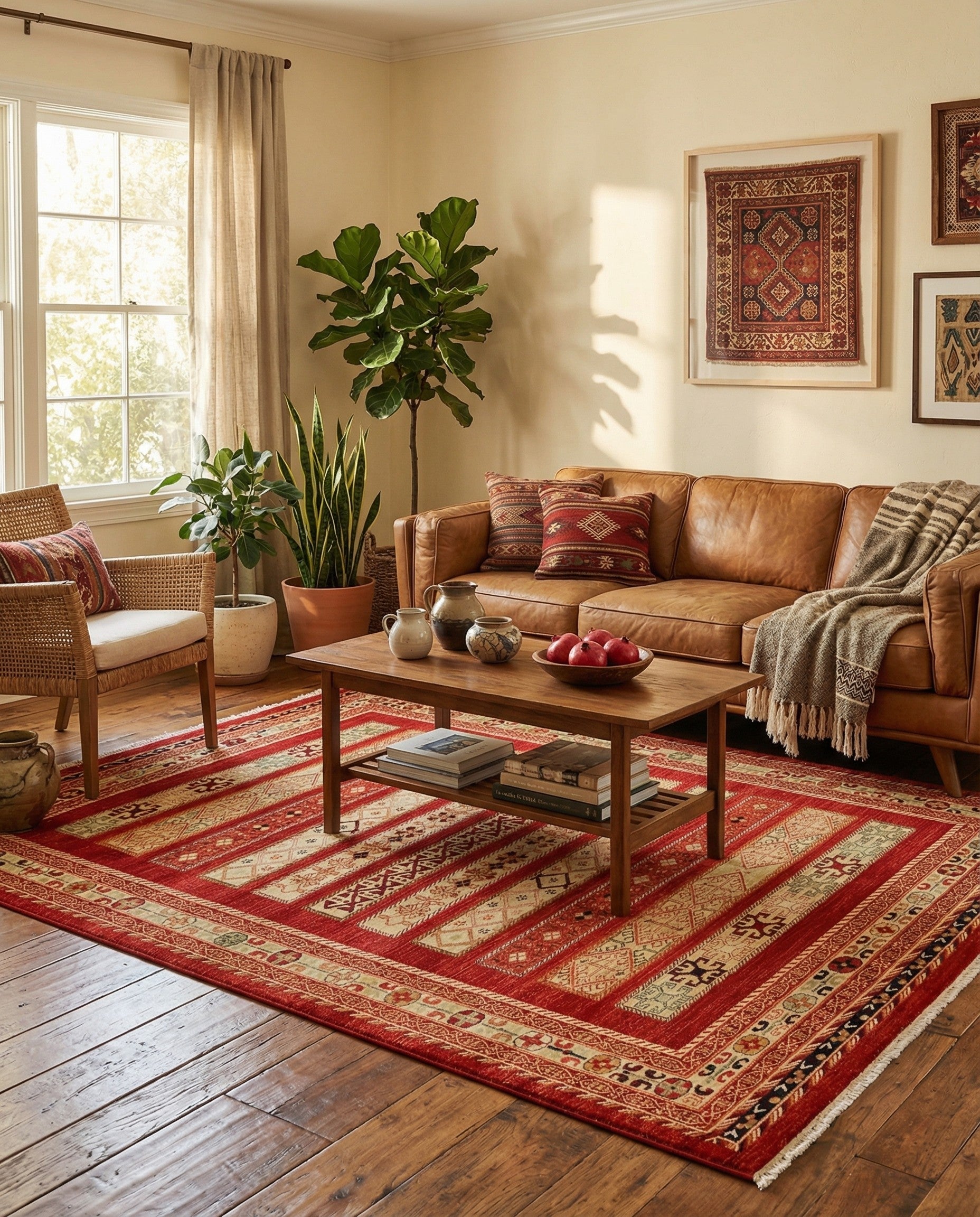 7' x 10' Kashkuli Gabbeh Rug