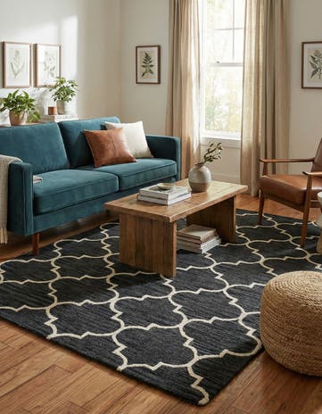 5' 1 x 8' Luna Wool Rug