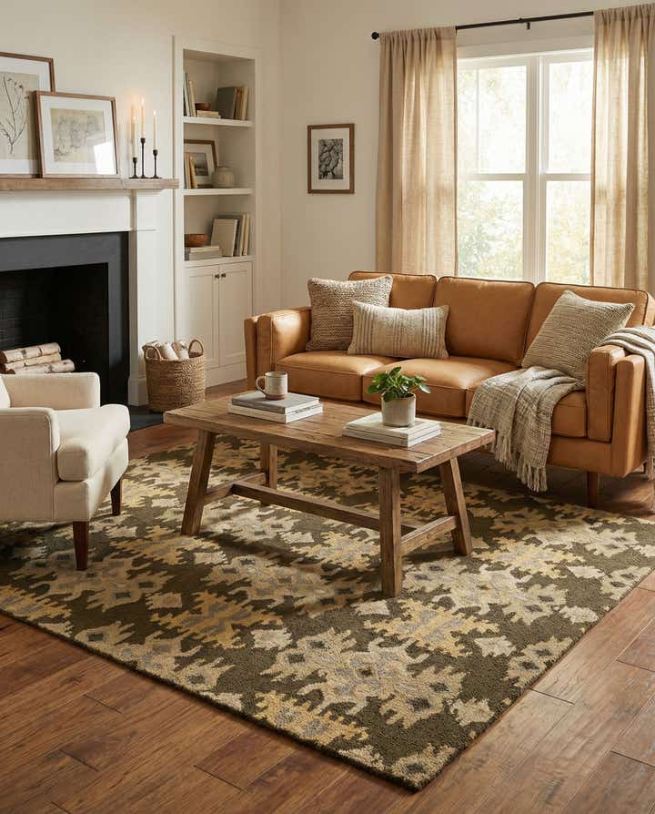5' x 7' 10 Luna Wool Rug