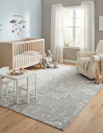 9' x 12' Whimsy Kids Rug