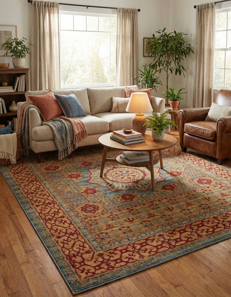 Detail image of 10' x 13' Mamluk Rug