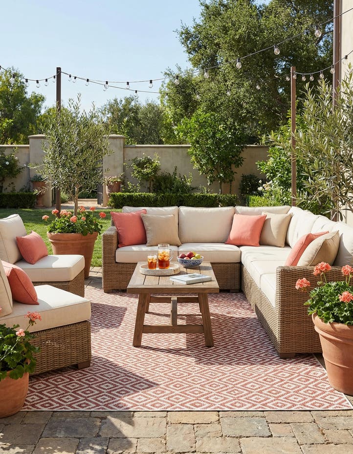 6' x 9' Easy-Clean Jill Zarin Costa Rica I...