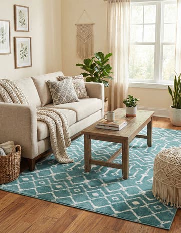 4' x 6' Kasbah Trellis Rug