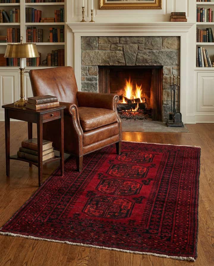 3' 10 x 6' Hand Knotted Abstract Modern Ziegler Oriental Wool Rug