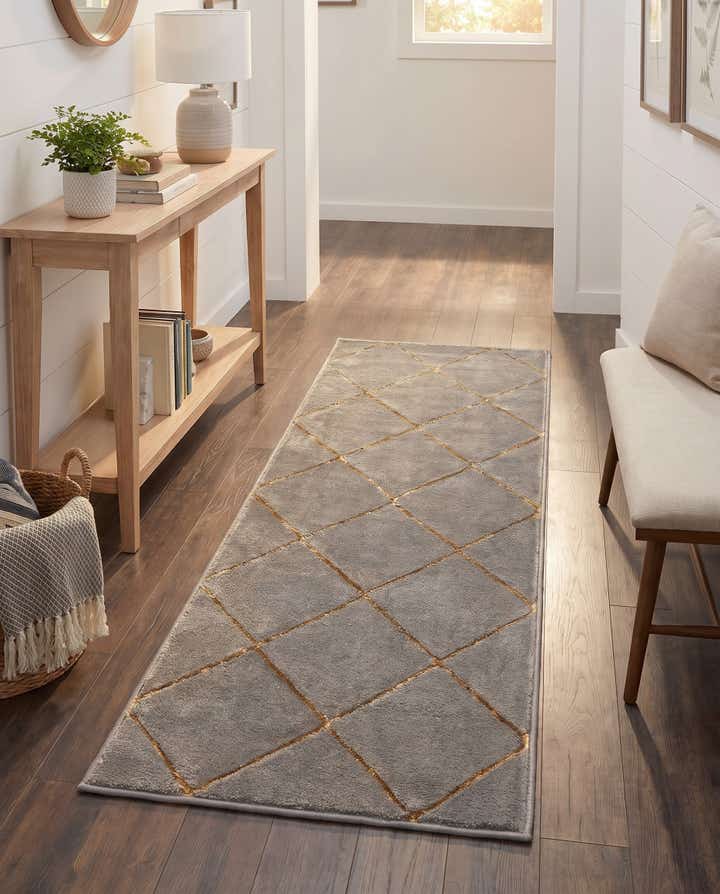 2' x 5' Vogue Geo Runner Rug
