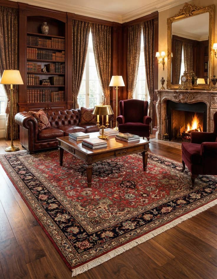 Detail image of 4' 11 x 6' 11 Tabriz Rug