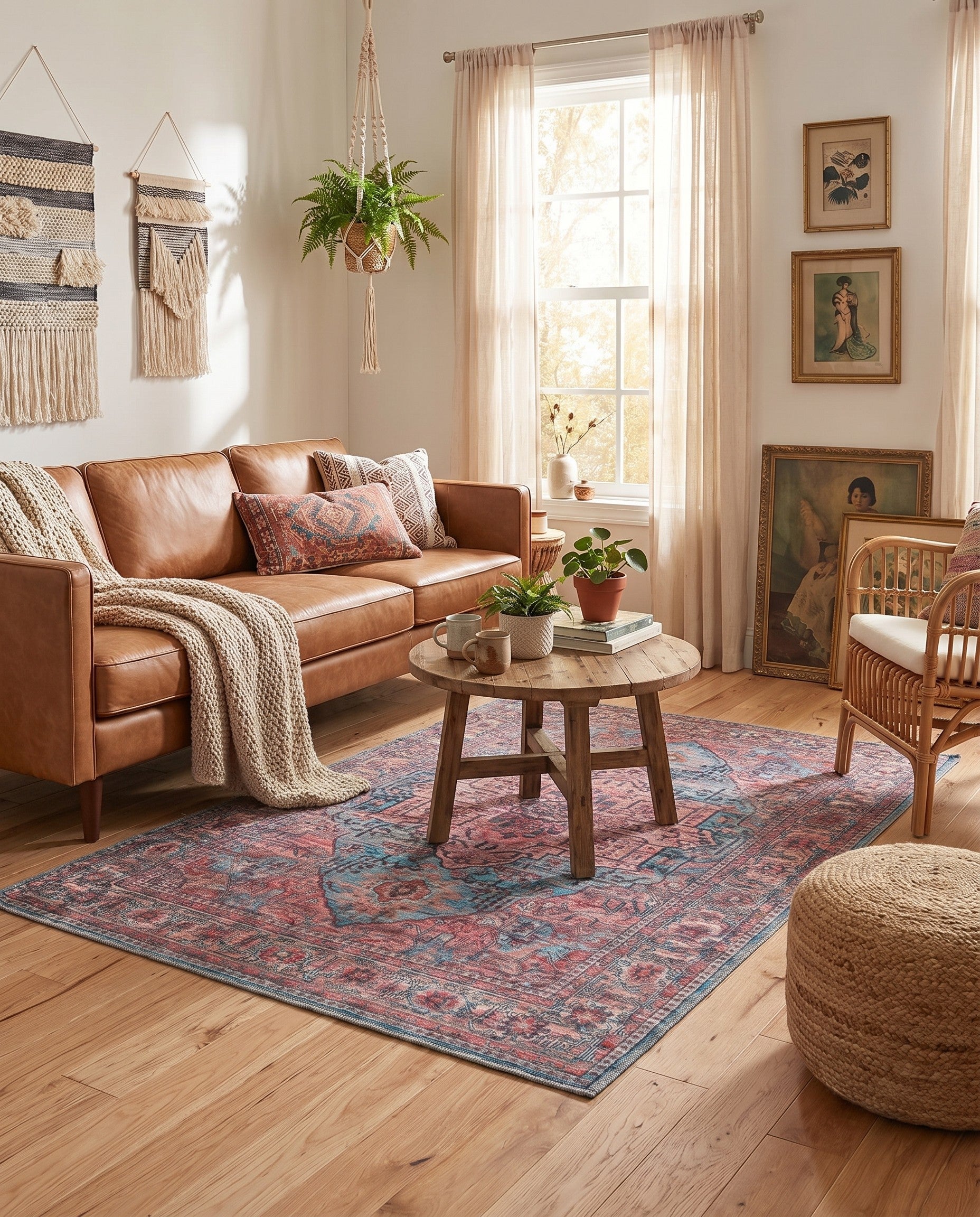 4' x 6' Washable Maahru Rug